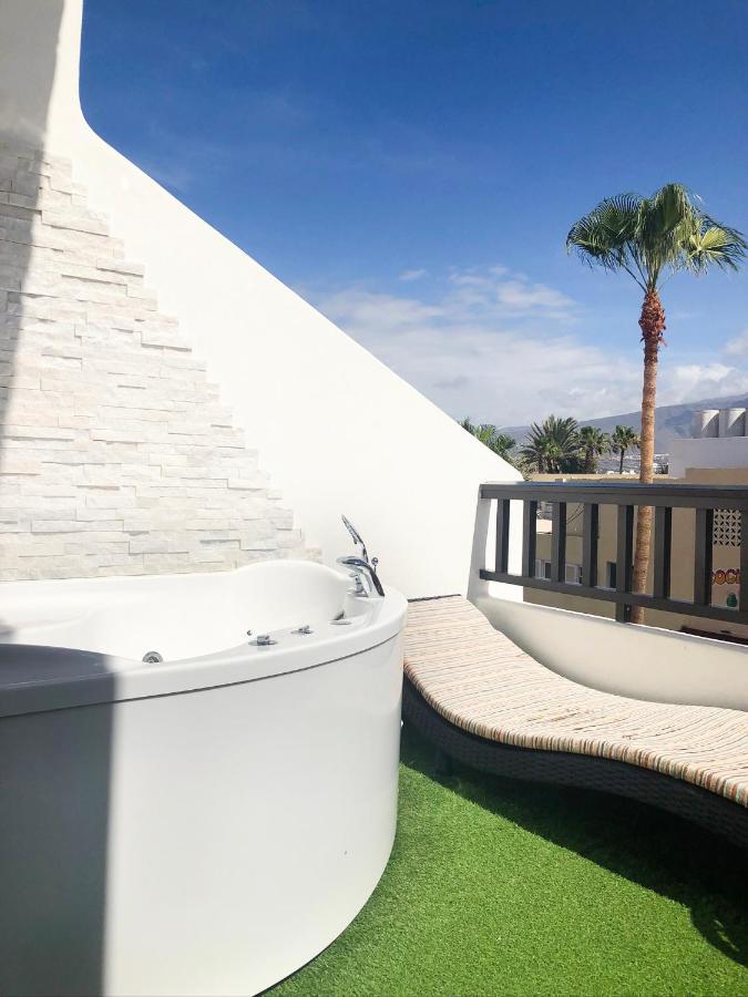 Lux&2Jacuzzi. New! Golden Mile Las Americas, Parque Santiago 2. Pool Heated Sea Water 2 Bdr Плая де лас Америкас Екстериор снимка